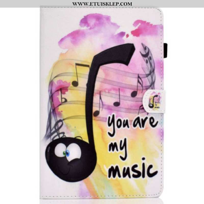 Obudowa Etui Na Telefon do iPad 10.9" (2022) Jesteś Moją Muzyką